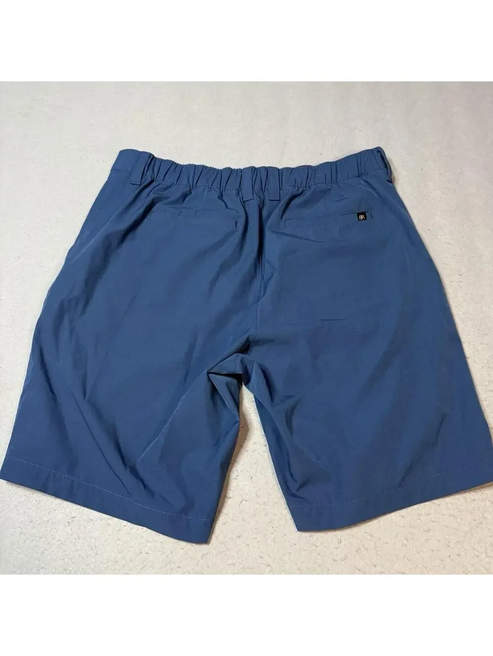 Banana Republic Men's Blue Golf Shorts‎ Size 36 Stretch Performance Casual READ